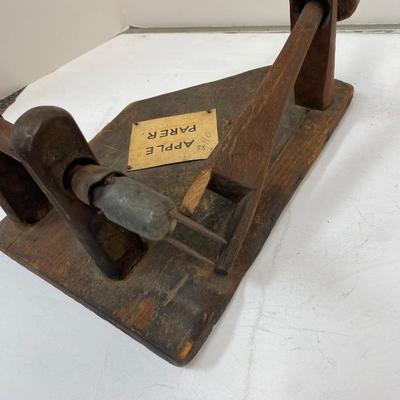 Antique 19th Century Apple Parer Hand Crank