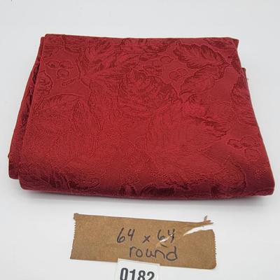 Red Table Cloth