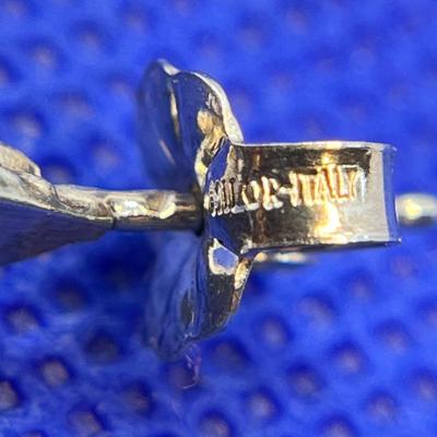 EXCELLENT SIGNED â€œSW STERLINGâ€ EARRINGS