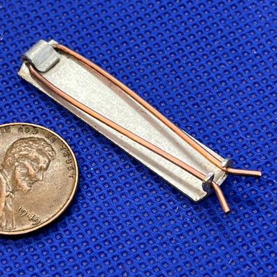 ENAMELED FLOWER HAIR BARRETT