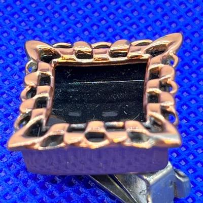 FAB VINTAGE COPPER EARRINGS â€œRENOIRâ€