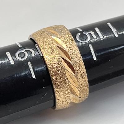 SOLID BAND RING SIZE 5-3/4