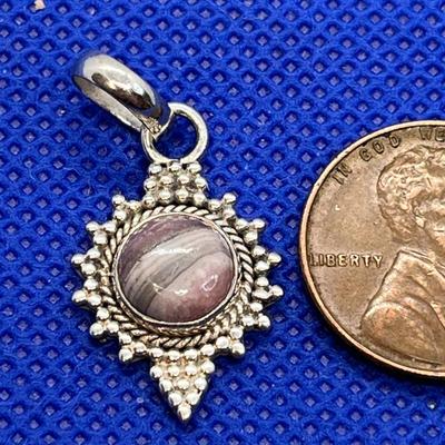 SMALL ELEGANT â€œ.925â€ STERLING SILVER PENDANT 