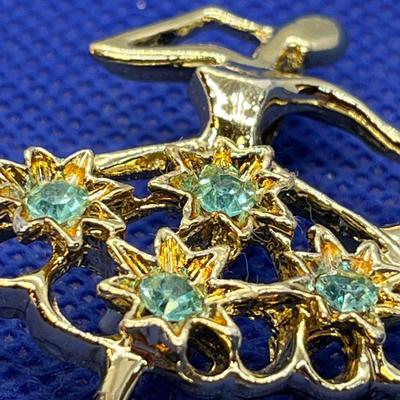 VINTAGE BALLERINA PIN BY â€œGERRYSâ€ CIRCA 1950â€™S
