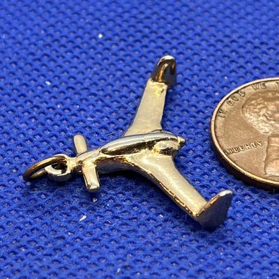 ODD BALL AIRPLANE CHARM
