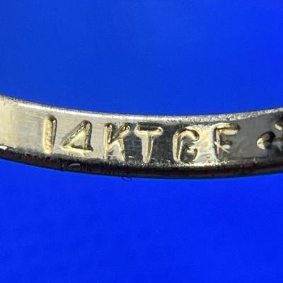 14K G.F. TIERED RING 