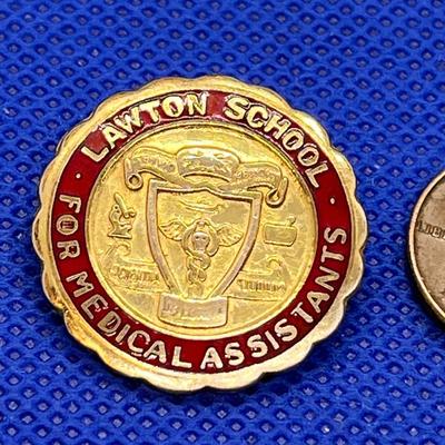 LAWTON MEDICAL SCHOOL EMBLEM PIN
