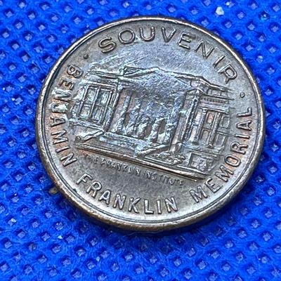 BENJAMIN FRANKLIN MEMORIAL COIN