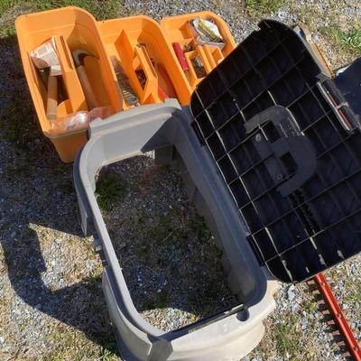 320 Lasko Power Tool Box Combined Stool/Bench & Tools