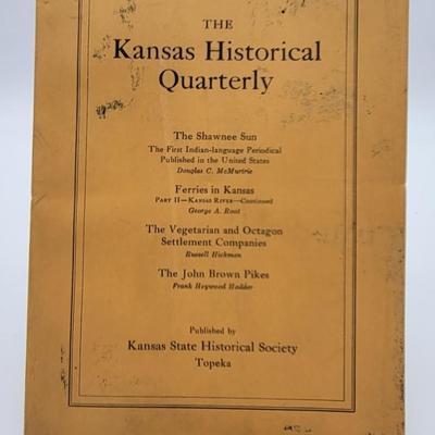 1933 Kansas Historical Quarterly Bundle