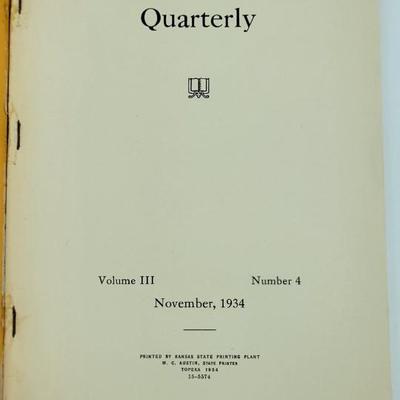 1934 Kansas Quarterly Bundled Lot