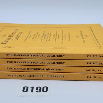 1934 Kansas Quarterly Bundled Lot