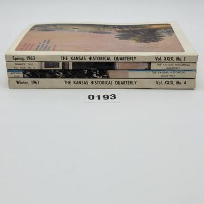 1963 Kanss Historical Quarterly