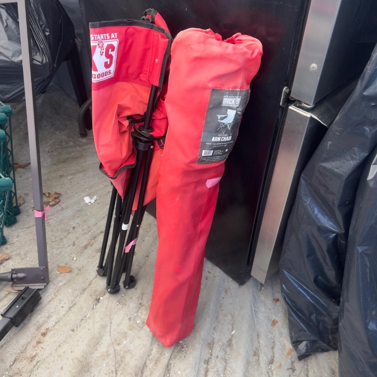 322 Two Dicks Sporting Goods Folding Chairs