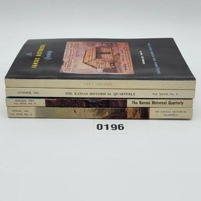 1961 Kansas Historical Quarterly Bundle