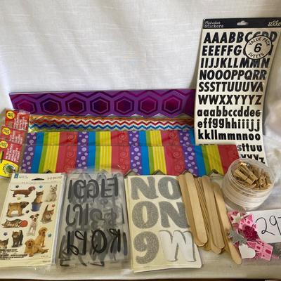 Borders and Sticker Teachers Lot
