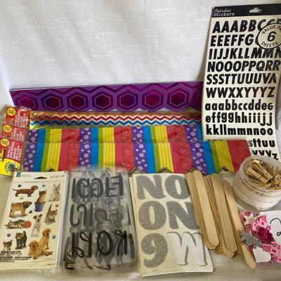 Borders and Sticker Teachers Lot