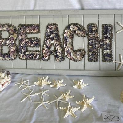 Beach and Shells Decor