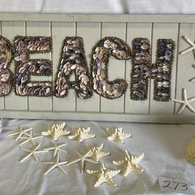 Beach and Shells Decor