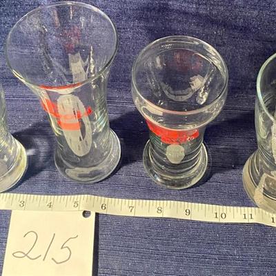 Coors & Goetz Country Club Beer Glasses
