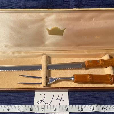 Imperial Knife Co. Fork & Knife Set