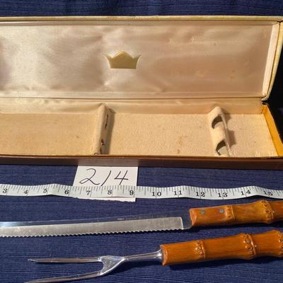 Imperial Knife Co. Fork & Knife Set