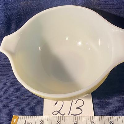 Vintage Pyrex 1.5 Pint Yellow Bowl