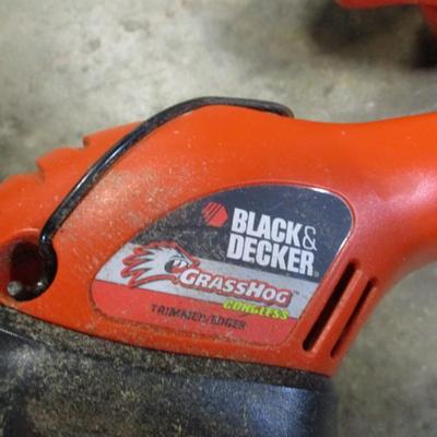 Black & Decker Battery Operated Lawn Tools