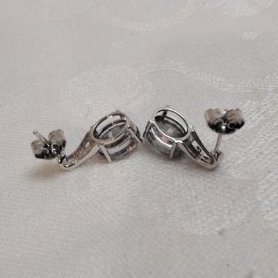 Vintage Mystic Topaz 925 Earrings
