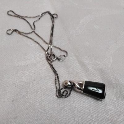 Jade 925 16" Necklace