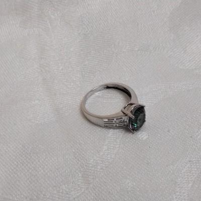 Mystic Topaz 925 Ring Size 8