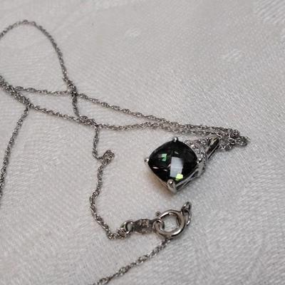 Mystic Topaz 18" 925 Necklace