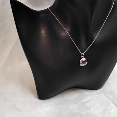Antique Carnelian 18" 925 Necklace