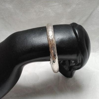 Vintage IMA Engraved Design Chain Clasp Bracelet