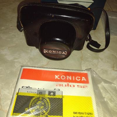 Vintage Konica Hexanon F 1.8 Auto 52MM Camera with Box