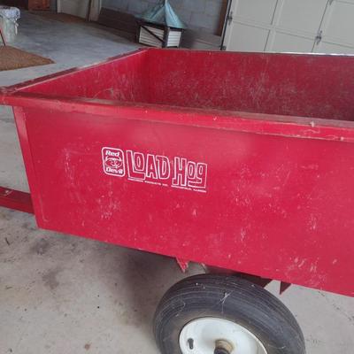 Red Devil Load Hog Pull Behind Dump Wagon