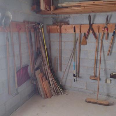 Collection of Hand and Garden Tools (Tools Only)