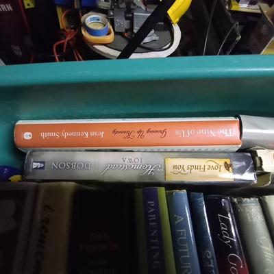 BOX OF READING BOOKS