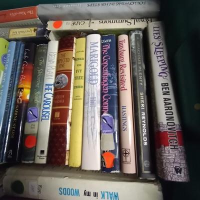 BOX OF READING BOOKS