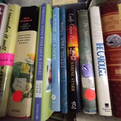 BOX OF READING BOOKS