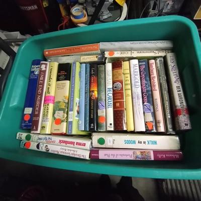BOX OF READING BOOKS