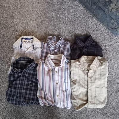 WRANGLER MENS NAME BRAND LONGSLEEVE SHIRTS