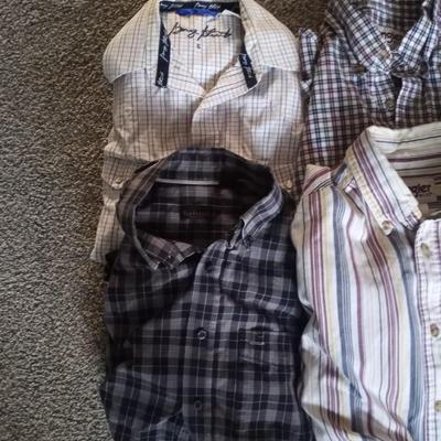 WRANGLER MENS NAME BRAND LONGSLEEVE SHIRTS