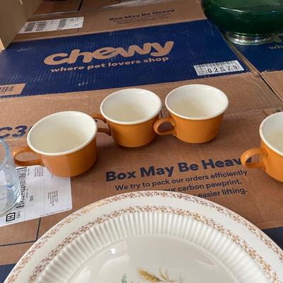 Antique dishes