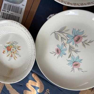 Antique dishes