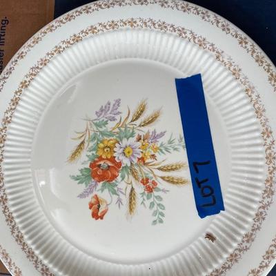 Antique dishes