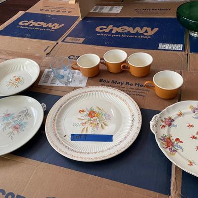 Antique dishes