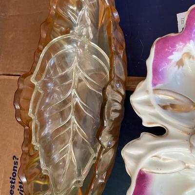 Antique collectible dishes