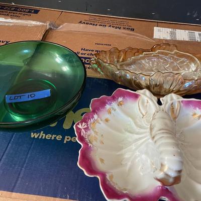 Antique collectible dishes
