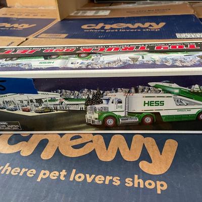 Hess Trucks still in box never opened